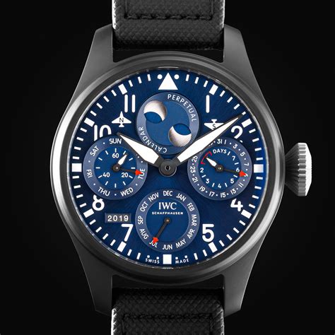 iwc pilot perpetual calendar replica|real iwc watches.